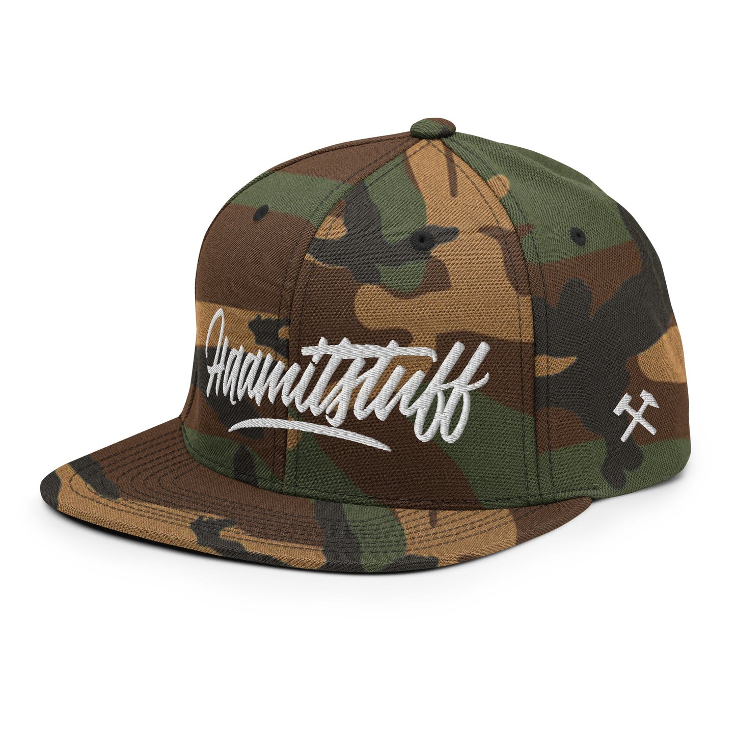 Snapback - Cap - Haamitstuff (Stick weiß) - Haamitstuff