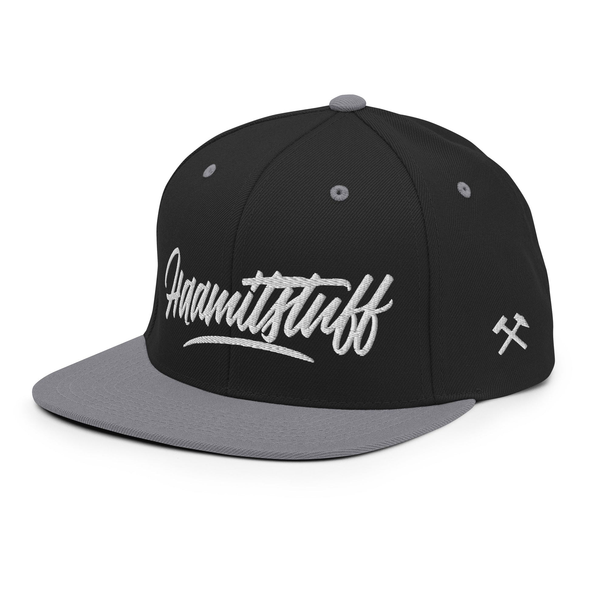 Snapback - Cap - Haamitstuff (Stick weiß) - Haamitstuff