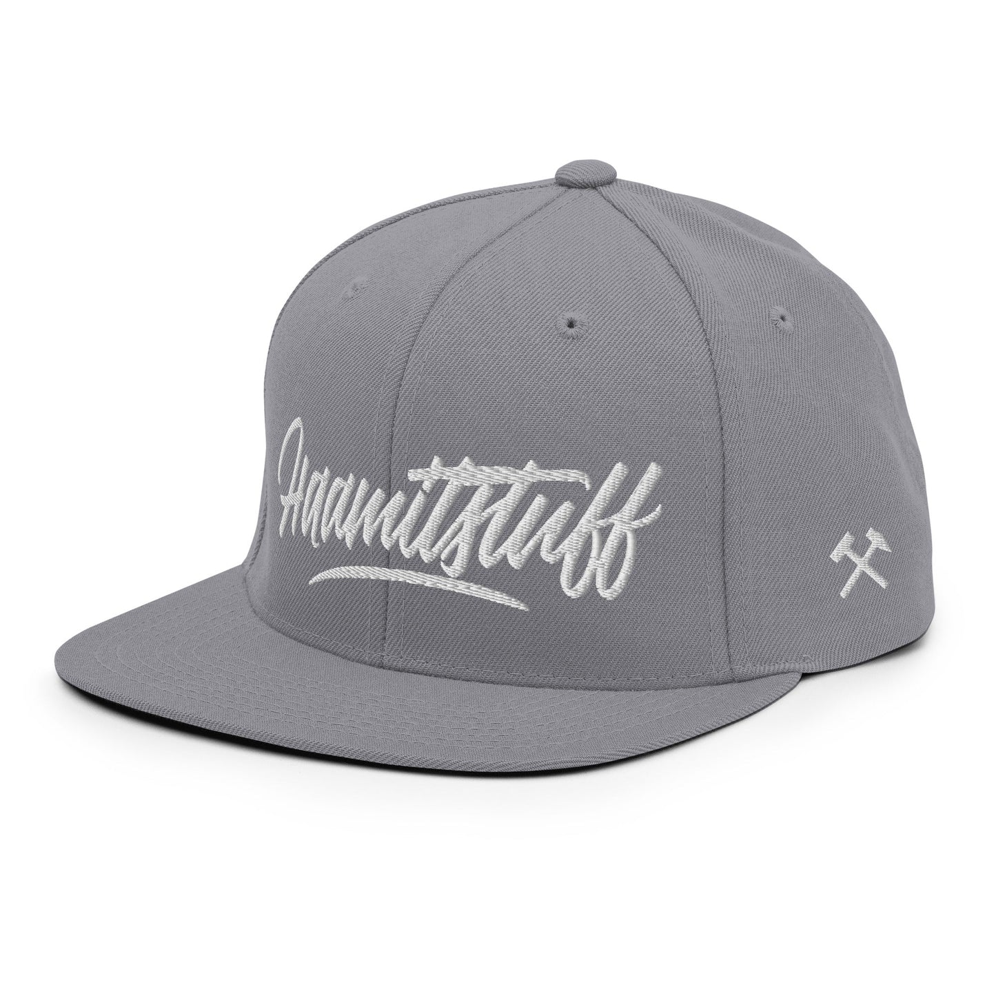 Snapback - Cap - Haamitstuff (Stick weiß) - Haamitstuff