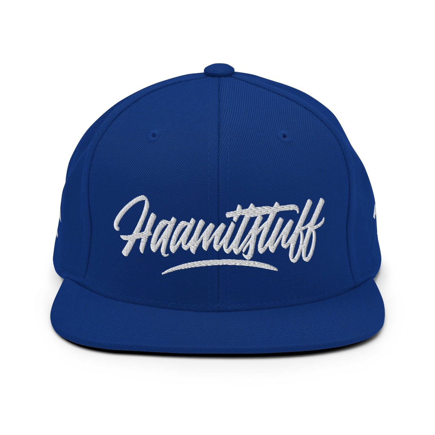 Snapback - Cap - Haamitstuff (Stick weiß) - Haamitstuff