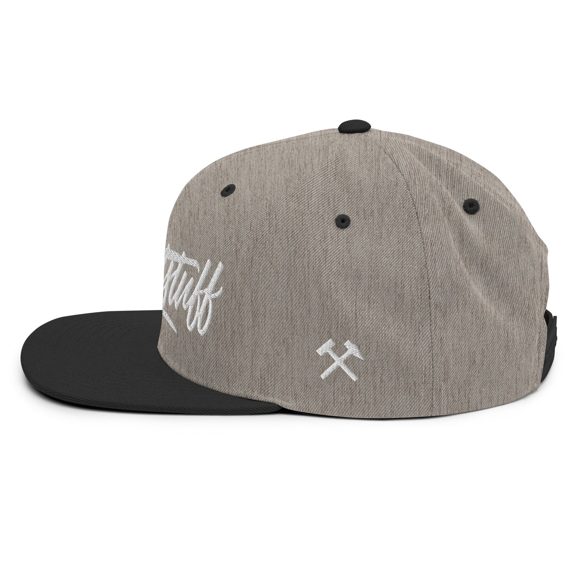 Snapback - Cap - Haamitstuff (Stick weiß) - Haamitstuff