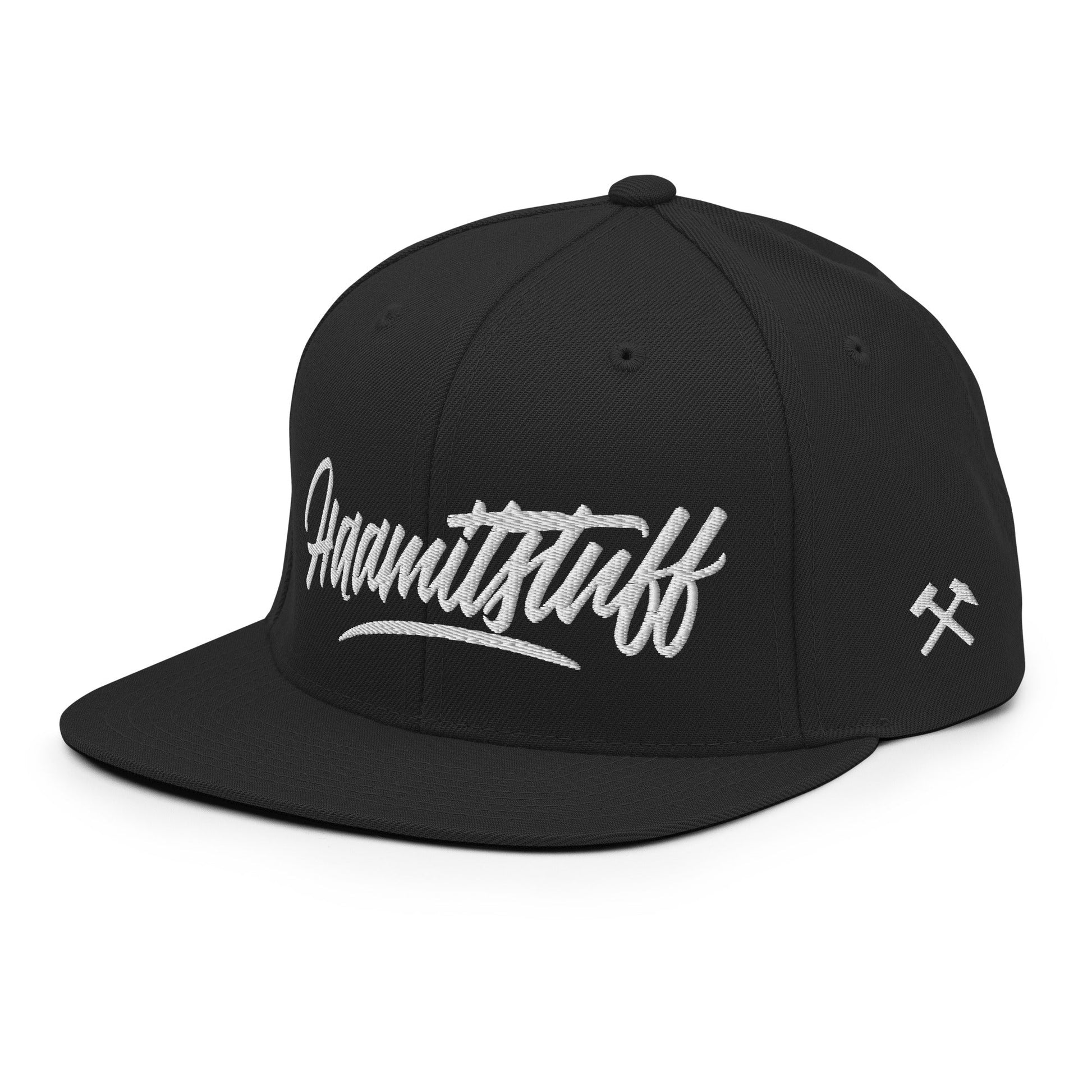 Snapback - Cap - Haamitstuff (Stick weiß) - Haamitstuff