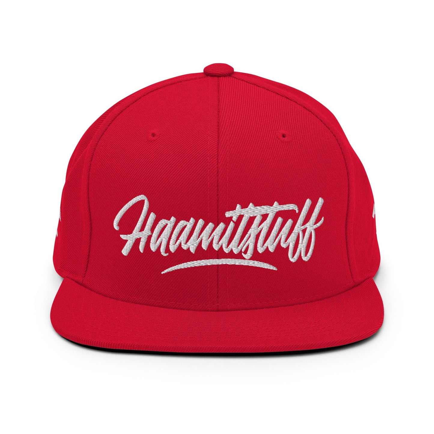 Snapback - Cap - Haamitstuff (Stick weiß) - Haamitstuff