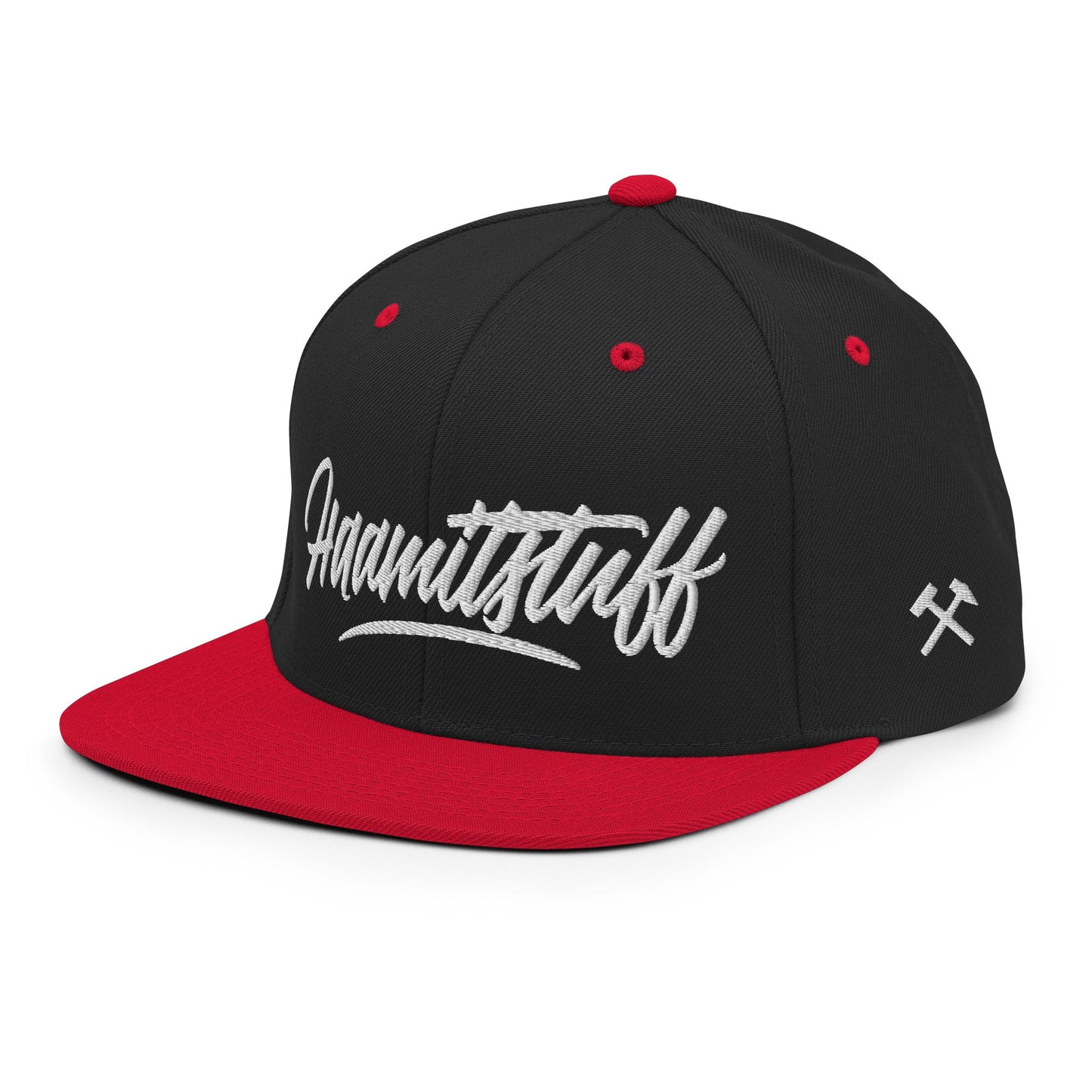 Snapback - Cap - Haamitstuff (Stick weiß) - Haamitstuff