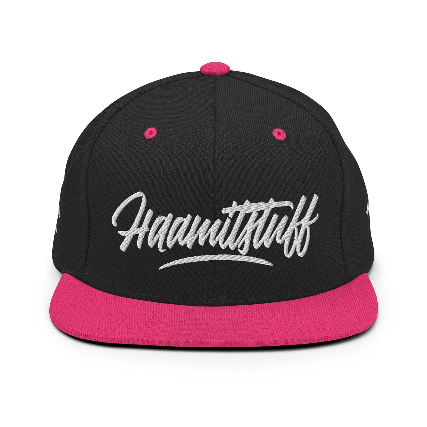 Snapback - Cap - Haamitstuff (Stick weiß) - Haamitstuff