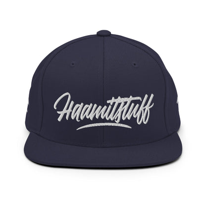 Snapback - Cap - Haamitstuff (Stick weiß) - Haamitstuff