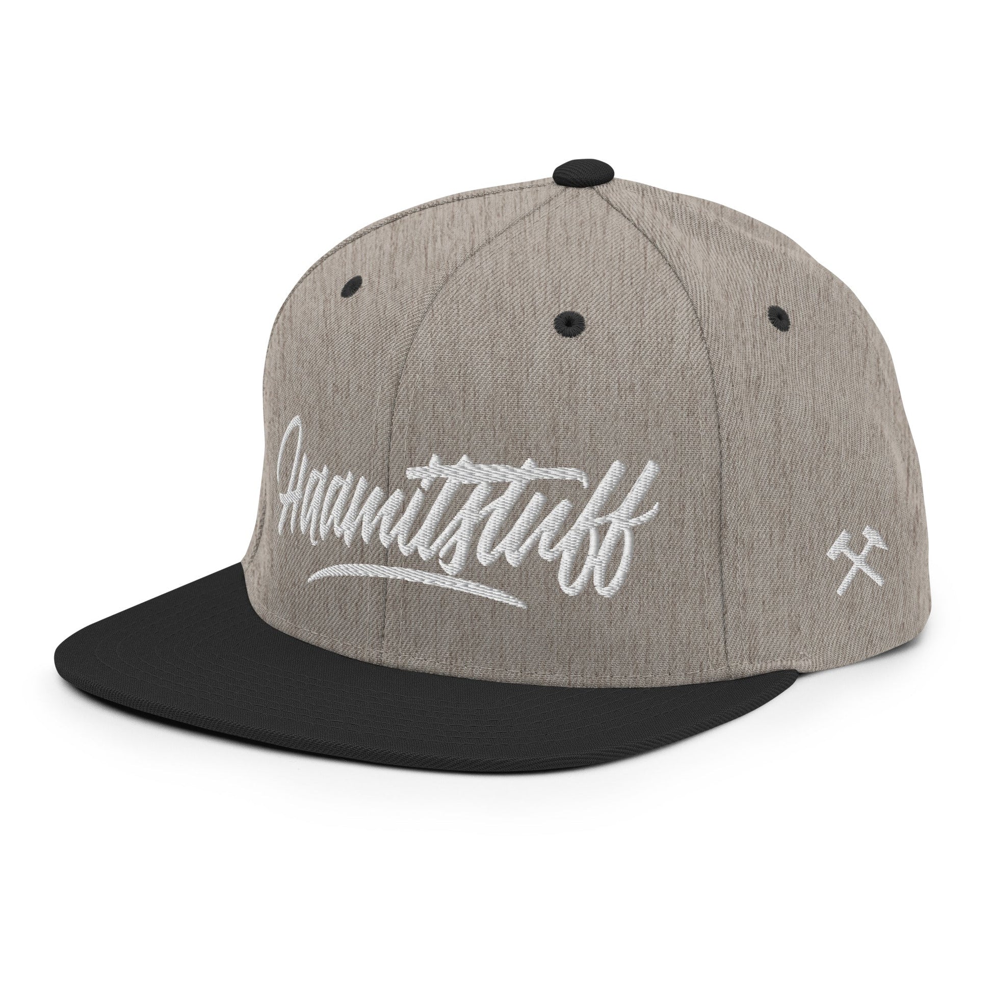 Snapback - Cap - Haamitstuff (Stick weiß) - Haamitstuff