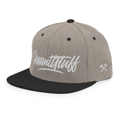 Snapback - Cap - Haamitstuff (Stick weiß) - Haamitstuff