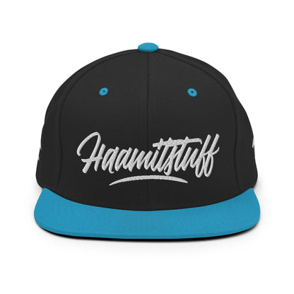 Snapback - Cap - Haamitstuff (Stick weiß) - Haamitstuff