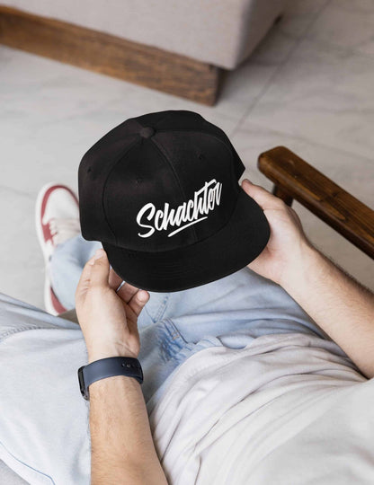 Snapback - Cap - Schachter (Stick weiß) - Haamitstuff