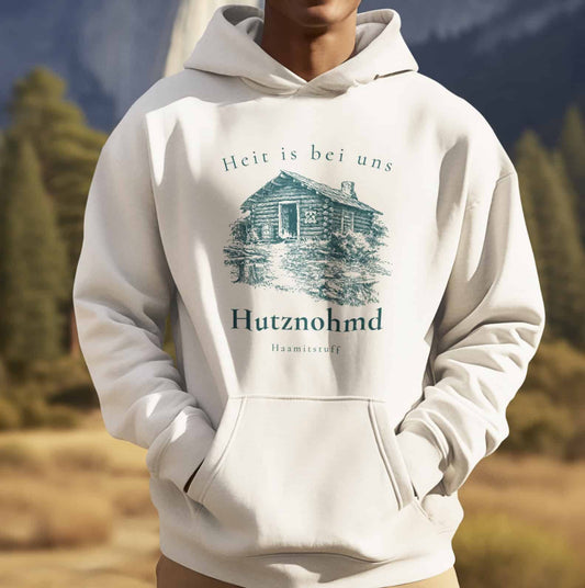 Unisex - Bio - Kapuzenpullover Hutznohmd - Haamitstuff