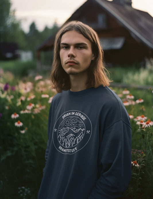 Unisex - Bio - Sweatshirt - Drham im Gebirge - Haamitstuff