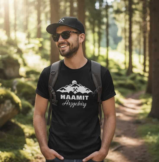 Unisex T-Shirt Bio - Baumwolle Haamit Arzgebirg - Haamitstuff