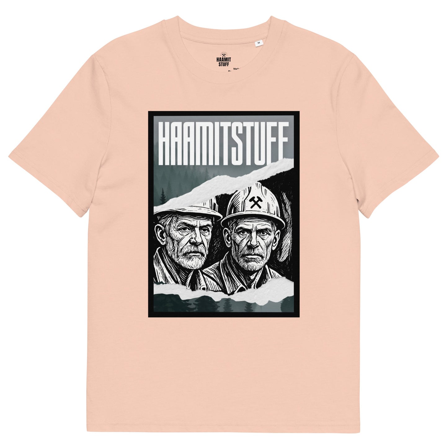 Unisex - T-Shirt - Bio - Baumwolle Haamitstuff Bergmänner - Haamitstuff