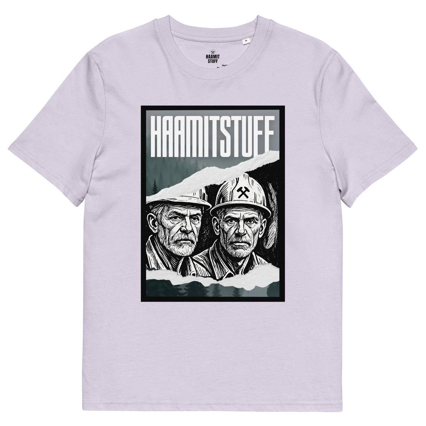 Unisex - T-Shirt - Bio - Baumwolle Haamitstuff Bergmänner - Haamitstuff