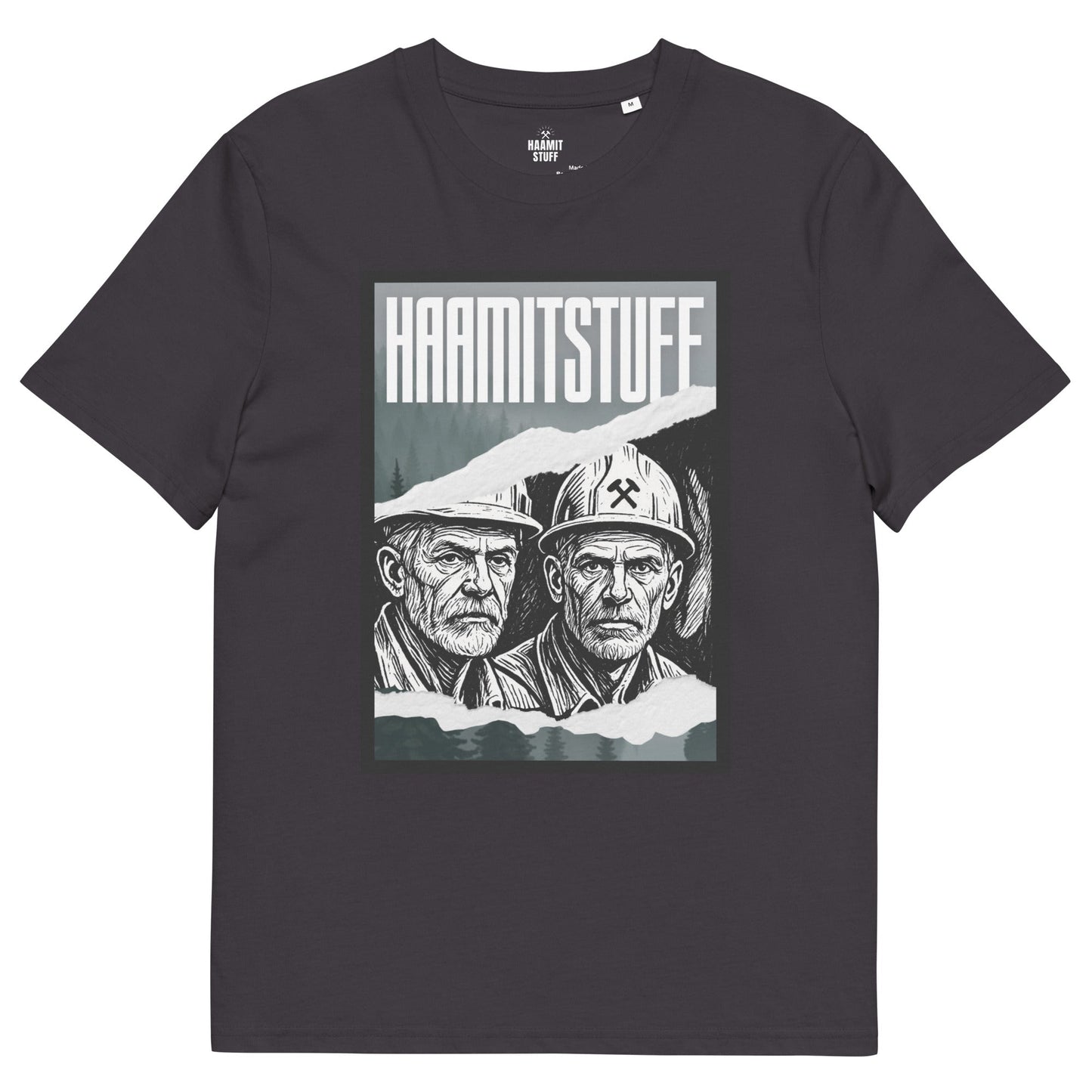 Unisex - T-Shirt - Bio - Baumwolle Haamitstuff Bergmänner - Haamitstuff