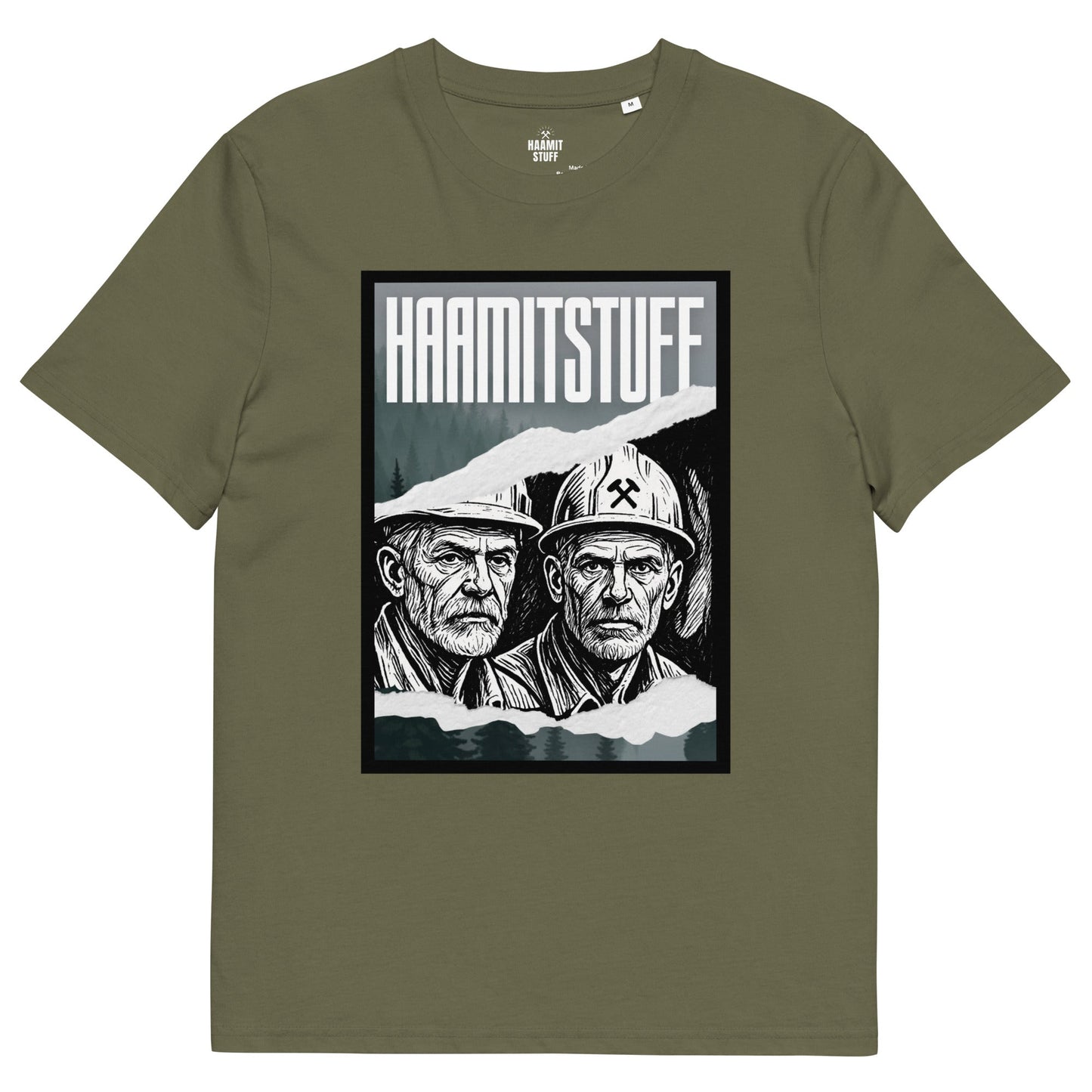 Unisex - T-Shirt - Bio - Baumwolle Haamitstuff Bergmänner - Haamitstuff