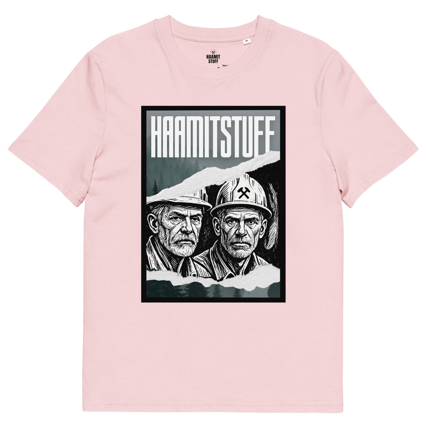 Unisex - T-Shirt - Bio - Baumwolle Haamitstuff Bergmänner - Haamitstuff