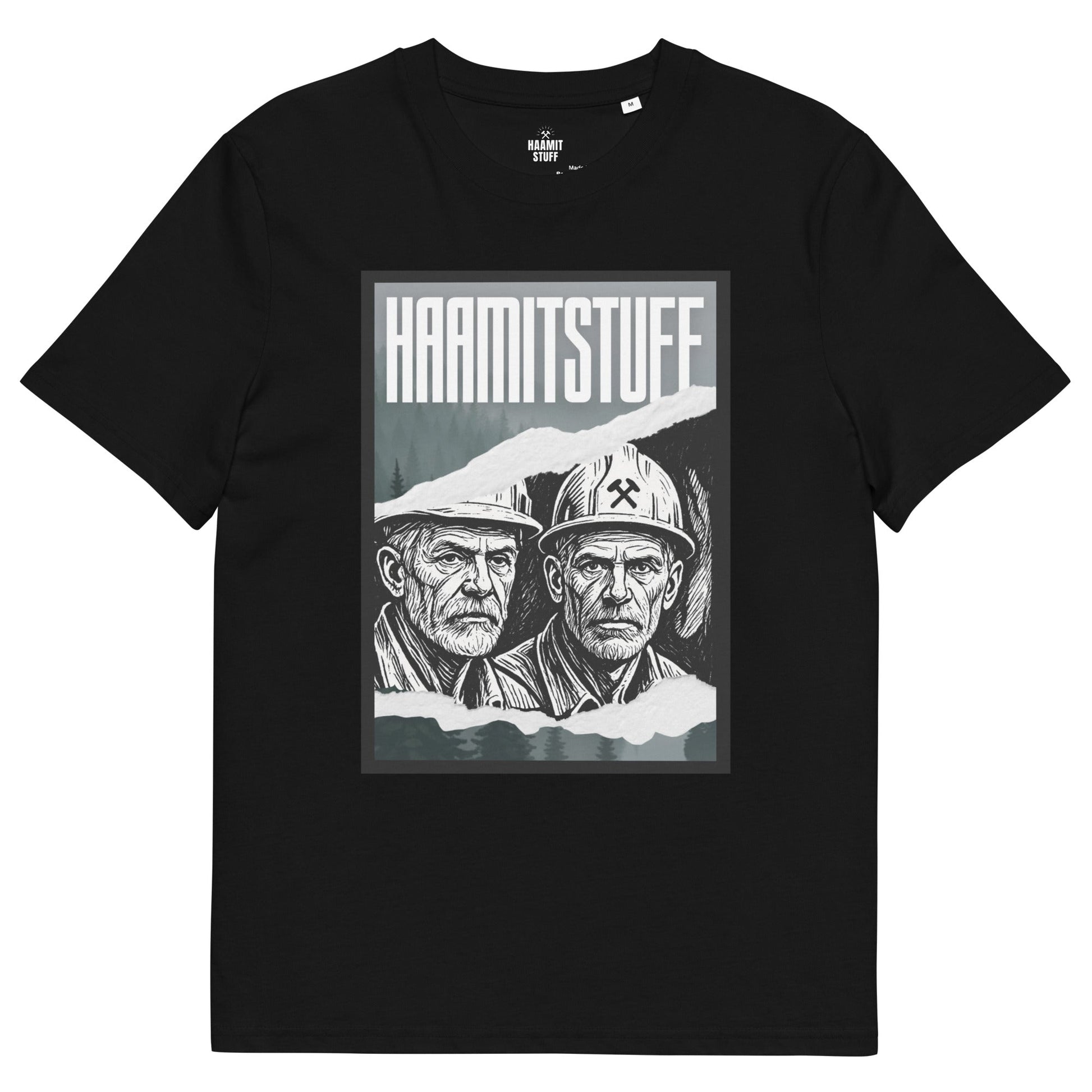 Unisex - T-Shirt - Bio - Baumwolle Haamitstuff Bergmänner - Haamitstuff