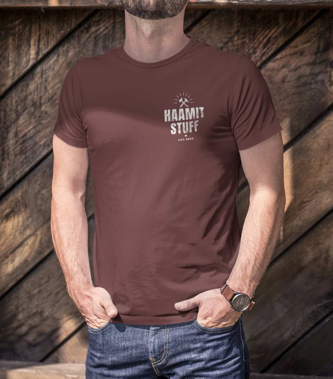 Unisex - T-Shirt - Bio - Baumwolle Haamitstuff Brand - Haamitstuff