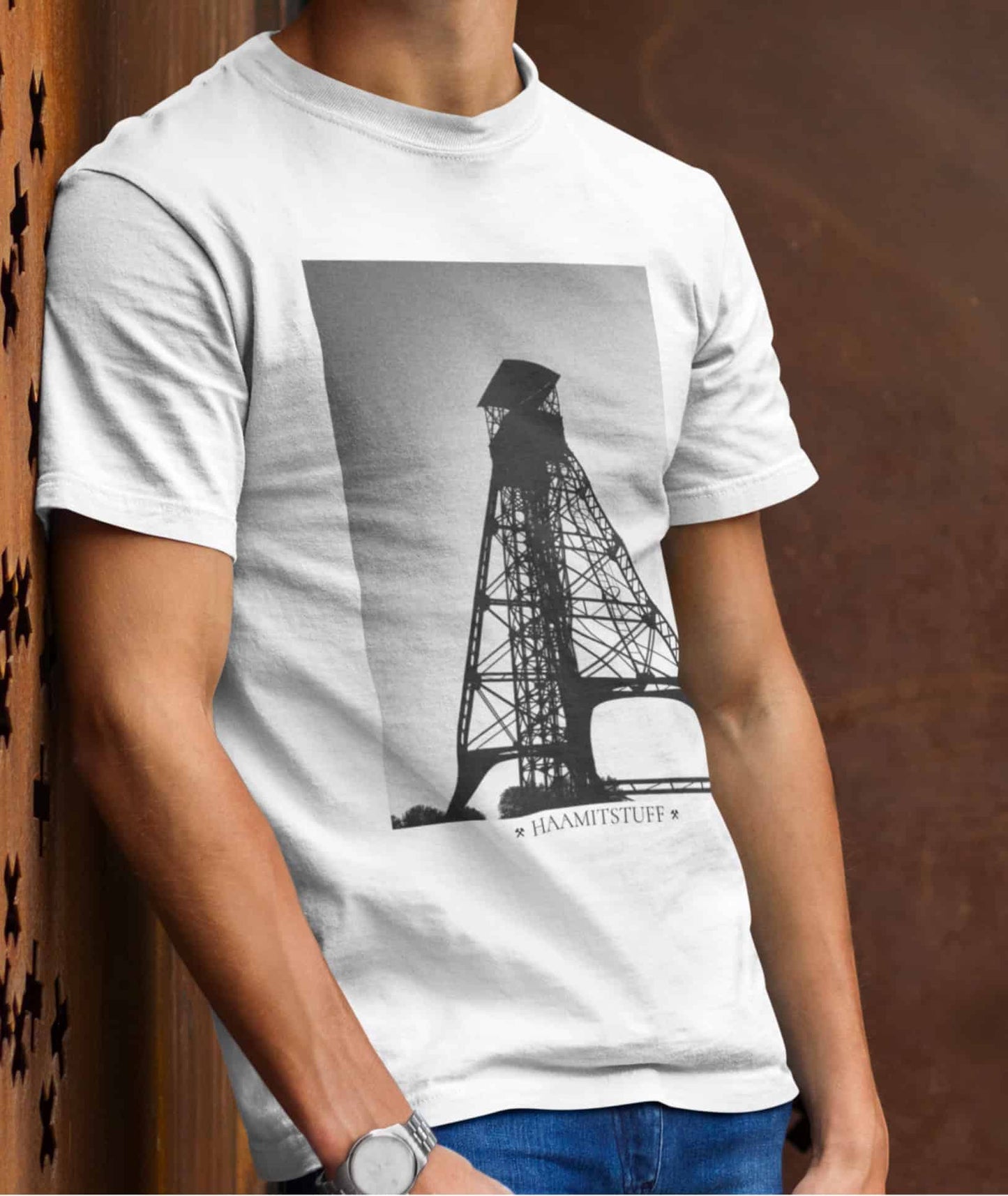 Unisex - T-Shirt - Bio - Baumwolle - Haamitstuff Schacht - Haamitstuff
