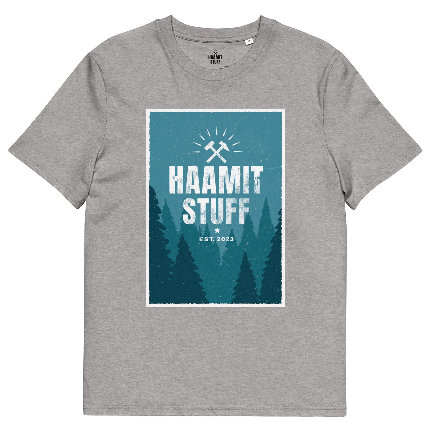 Unisex - T-Shirt - Bio - Baumwolle - Haamitstuff woods - Haamitstuff