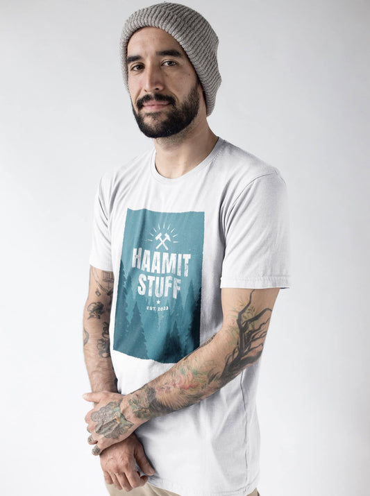 Unisex - T-Shirt - Bio - Baumwolle - Haamitstuff woods - Haamitstuff