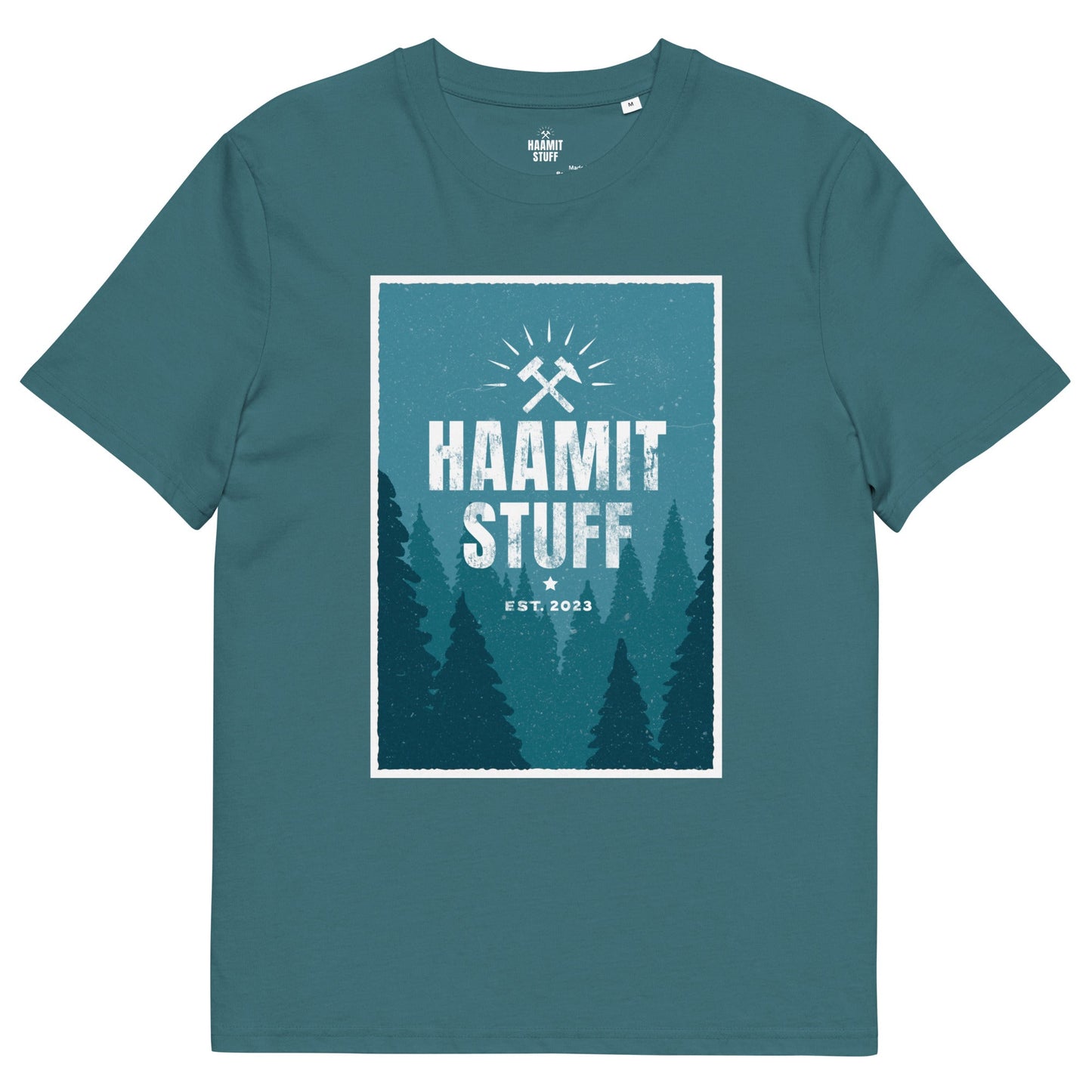 Unisex - T-Shirt - Bio - Baumwolle - Haamitstuff woods - Haamitstuff