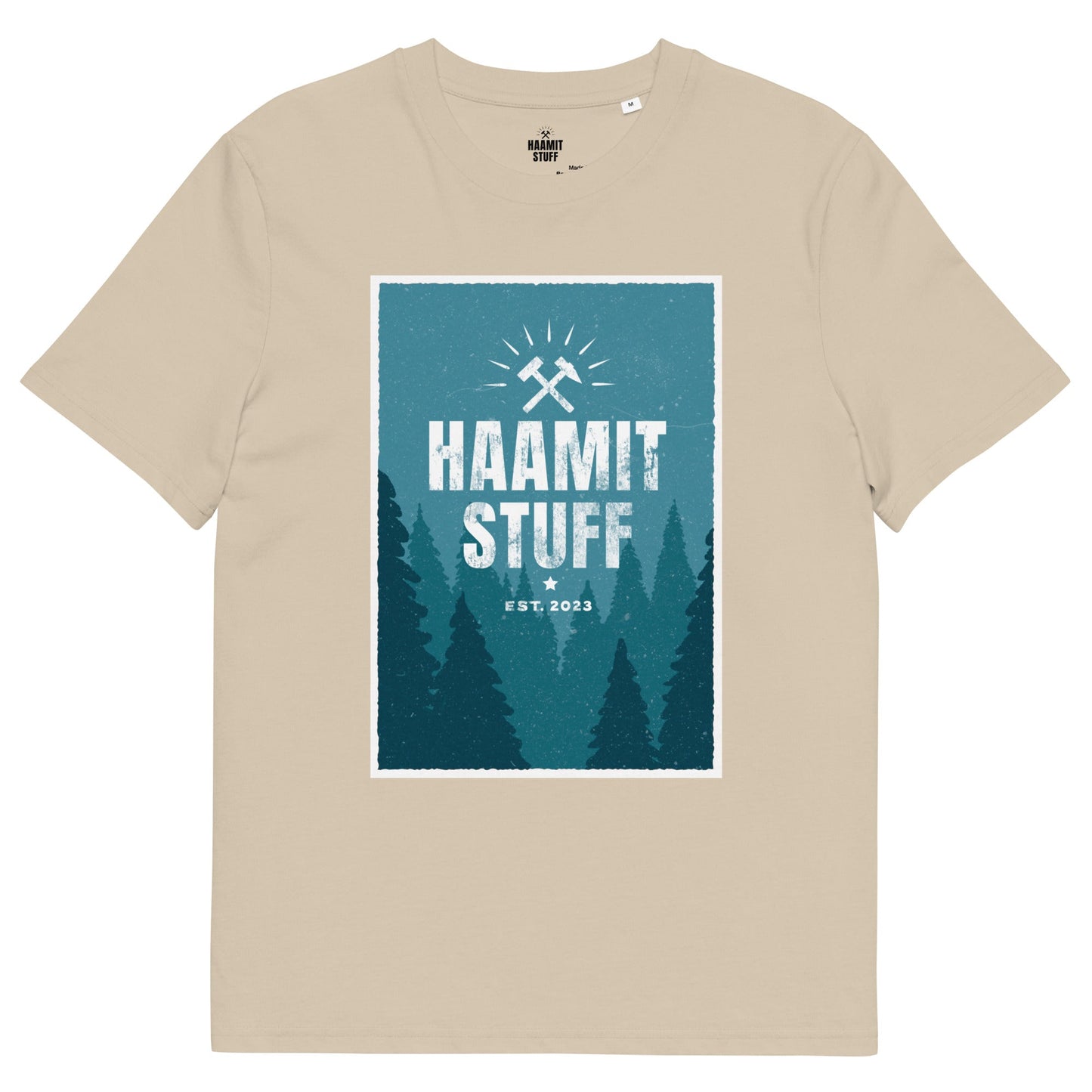 Unisex - T-Shirt - Bio - Baumwolle - Haamitstuff woods - Haamitstuff