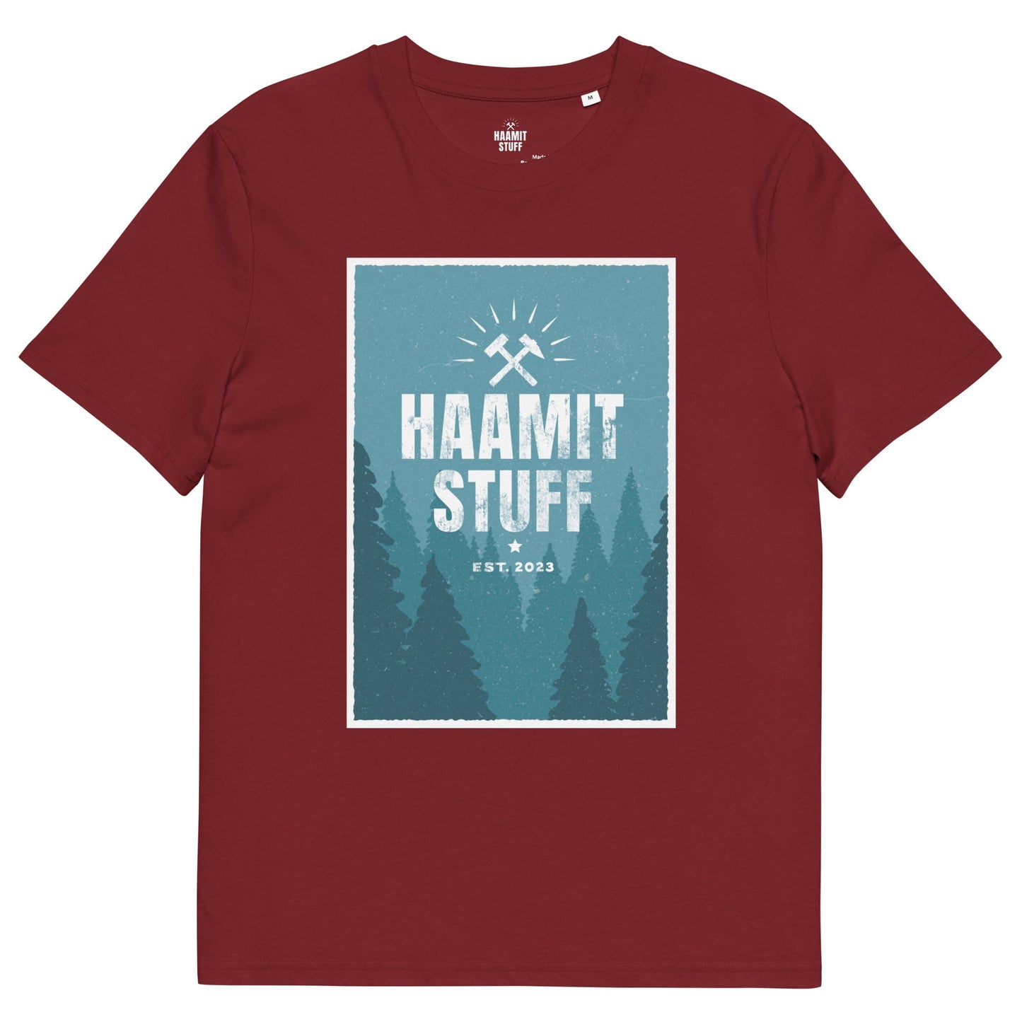 Unisex - T-Shirt - Bio - Baumwolle - Haamitstuff woods - Haamitstuff