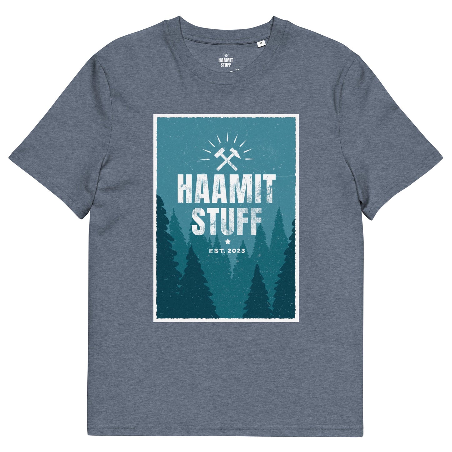 Unisex - T-Shirt - Bio - Baumwolle - Haamitstuff woods - Haamitstuff