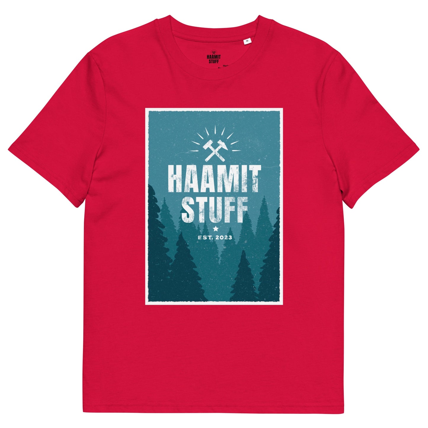 Unisex - T-Shirt - Bio - Baumwolle - Haamitstuff woods - Haamitstuff