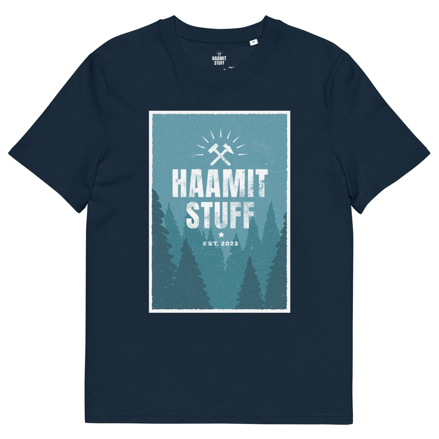 Unisex - T-Shirt - Bio - Baumwolle - Haamitstuff woods - Haamitstuff