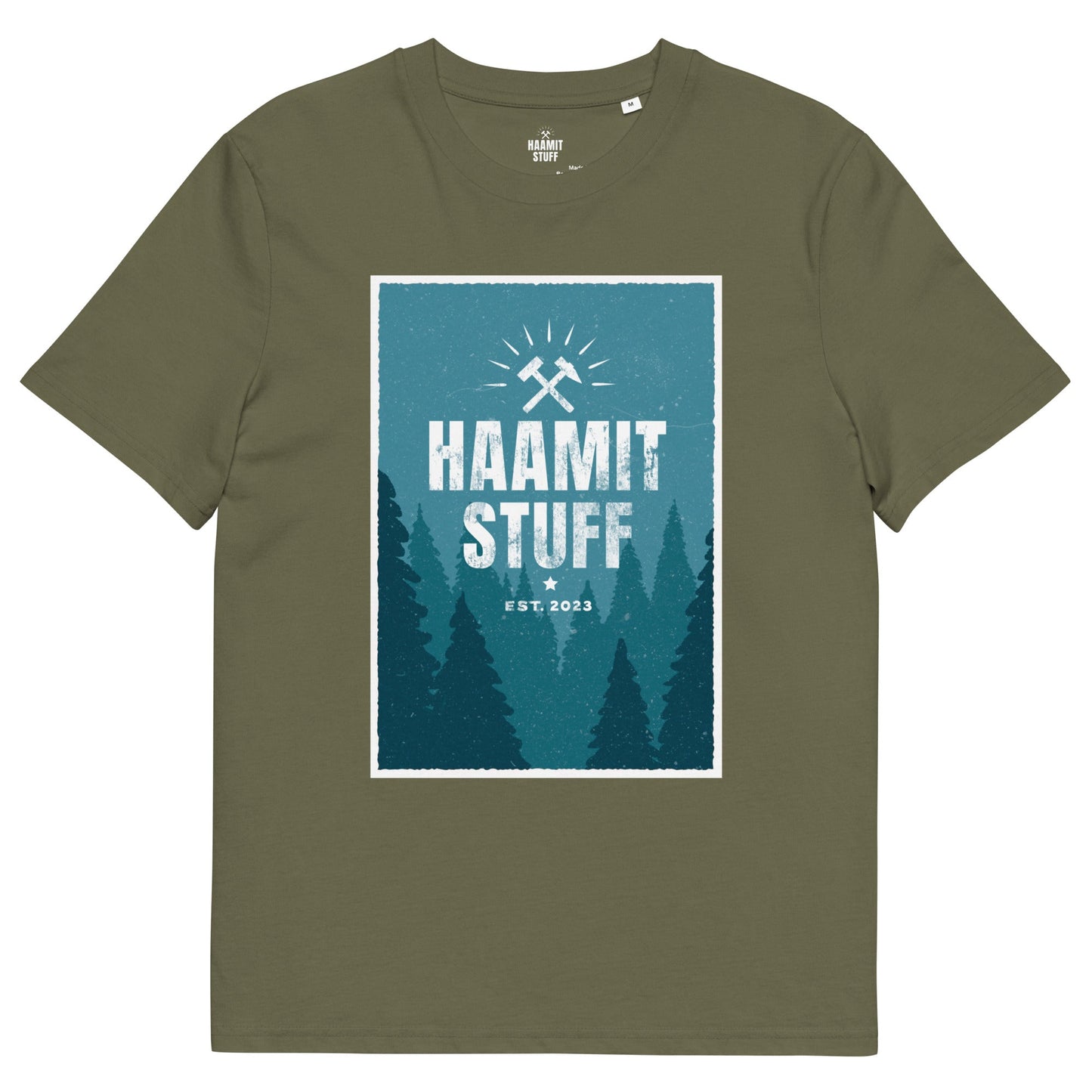 Unisex - T-Shirt - Bio - Baumwolle - Haamitstuff woods - Haamitstuff