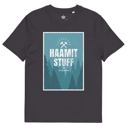 Unisex - T-Shirt - Bio - Baumwolle - Haamitstuff woods - Haamitstuff