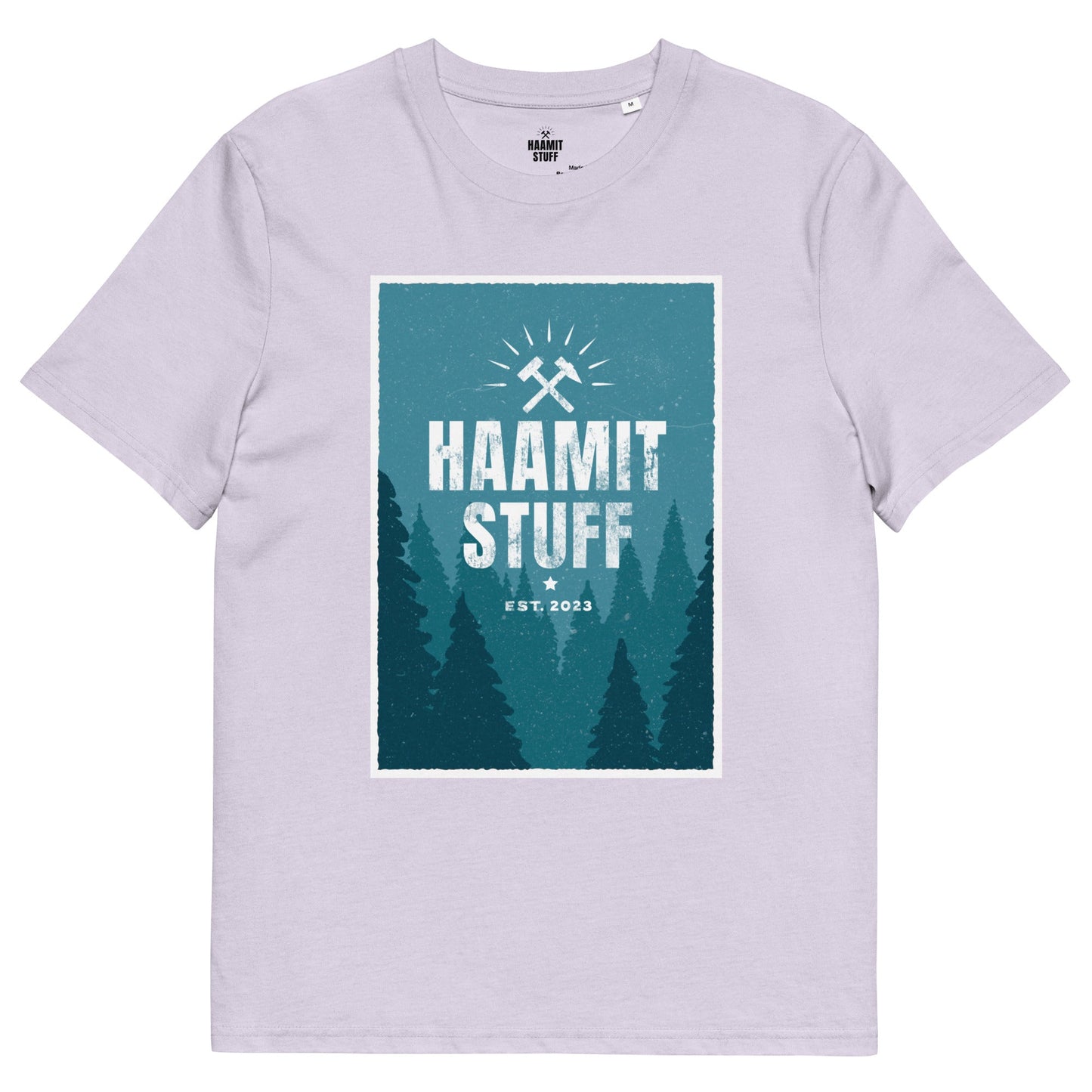 Unisex - T-Shirt - Bio - Baumwolle - Haamitstuff woods - Haamitstuff