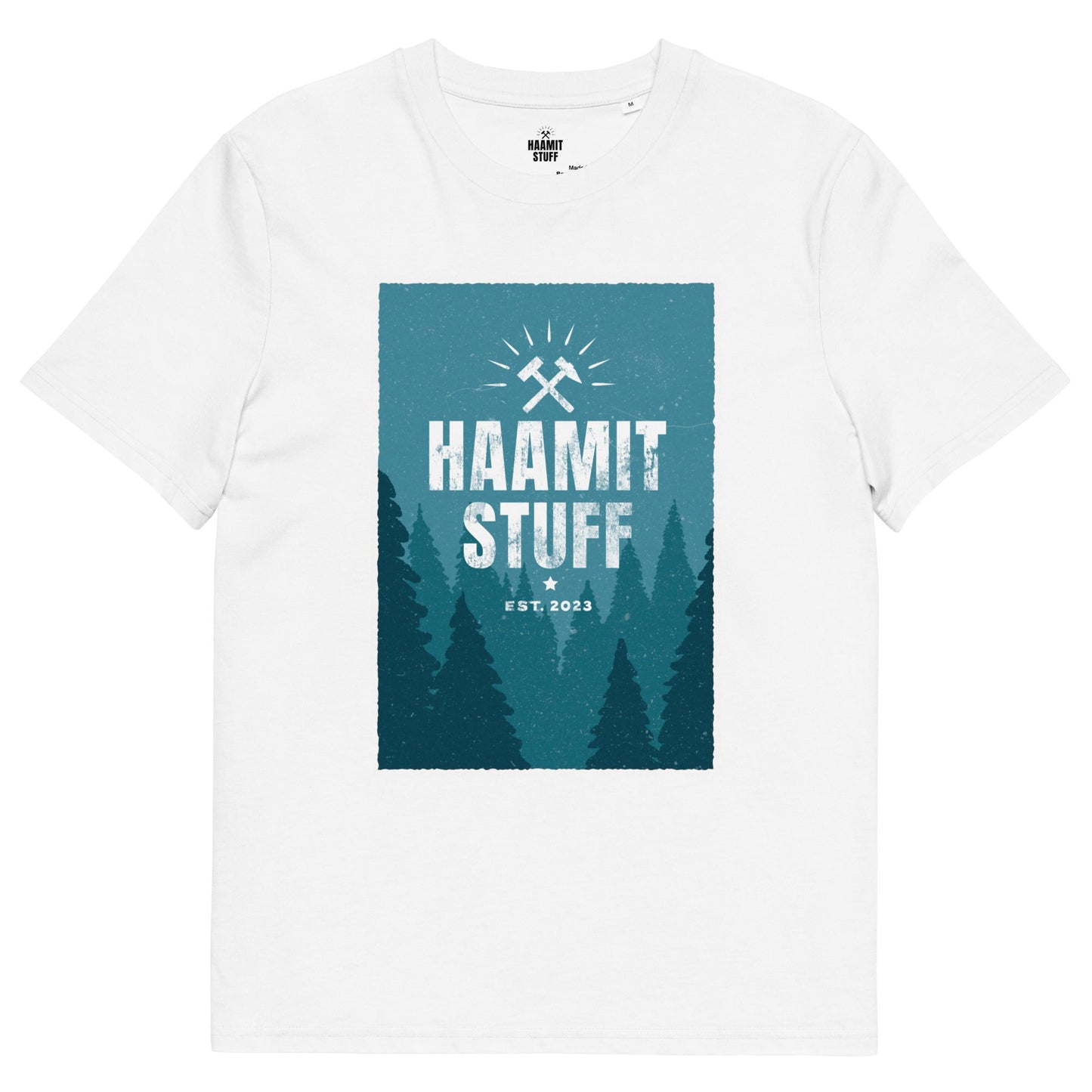 Unisex - T-Shirt - Bio - Baumwolle - Haamitstuff woods - Haamitstuff