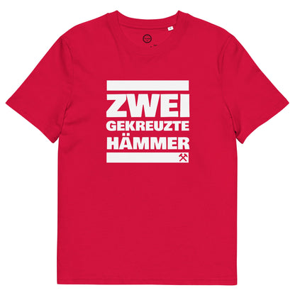 Unisex - T - Shirt - Bio - Baumwolle - Zwei gekreuzte Hämmer - Haamitstuff