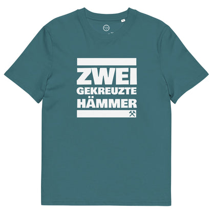 Unisex - T - Shirt - Bio - Baumwolle - Zwei gekreuzte Hämmer - Haamitstuff