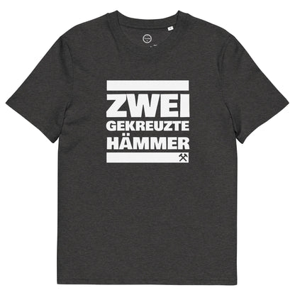 Unisex - T - Shirt - Bio - Baumwolle - Zwei gekreuzte Hämmer - Haamitstuff