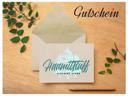 Geschenkgutschein - Haamitstuff