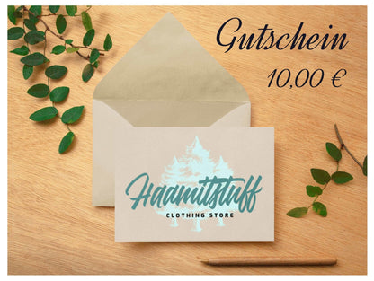 Geschenkgutschein - Haamitstuff