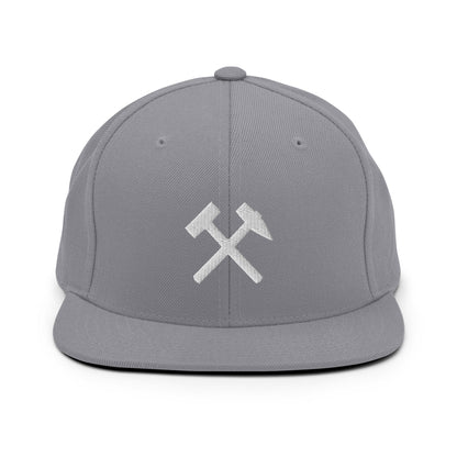Snapback-Cap - Gekreuzte Hämmer (weiß) - Haamitstuff