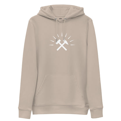Unisex - Bio-Kapuzenpullover - Gekreuzte Hämmer - Haamitstuff