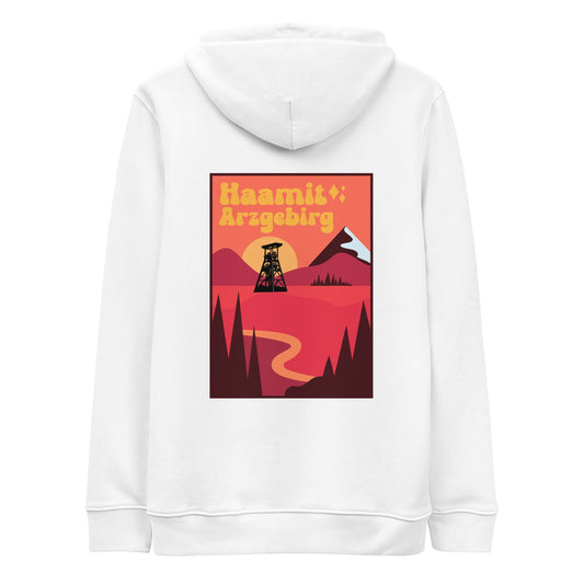 Unisex - Bio-Kapuzenpullover - Haamit Arzgebirg (Rückenprint) - Haamitstuff