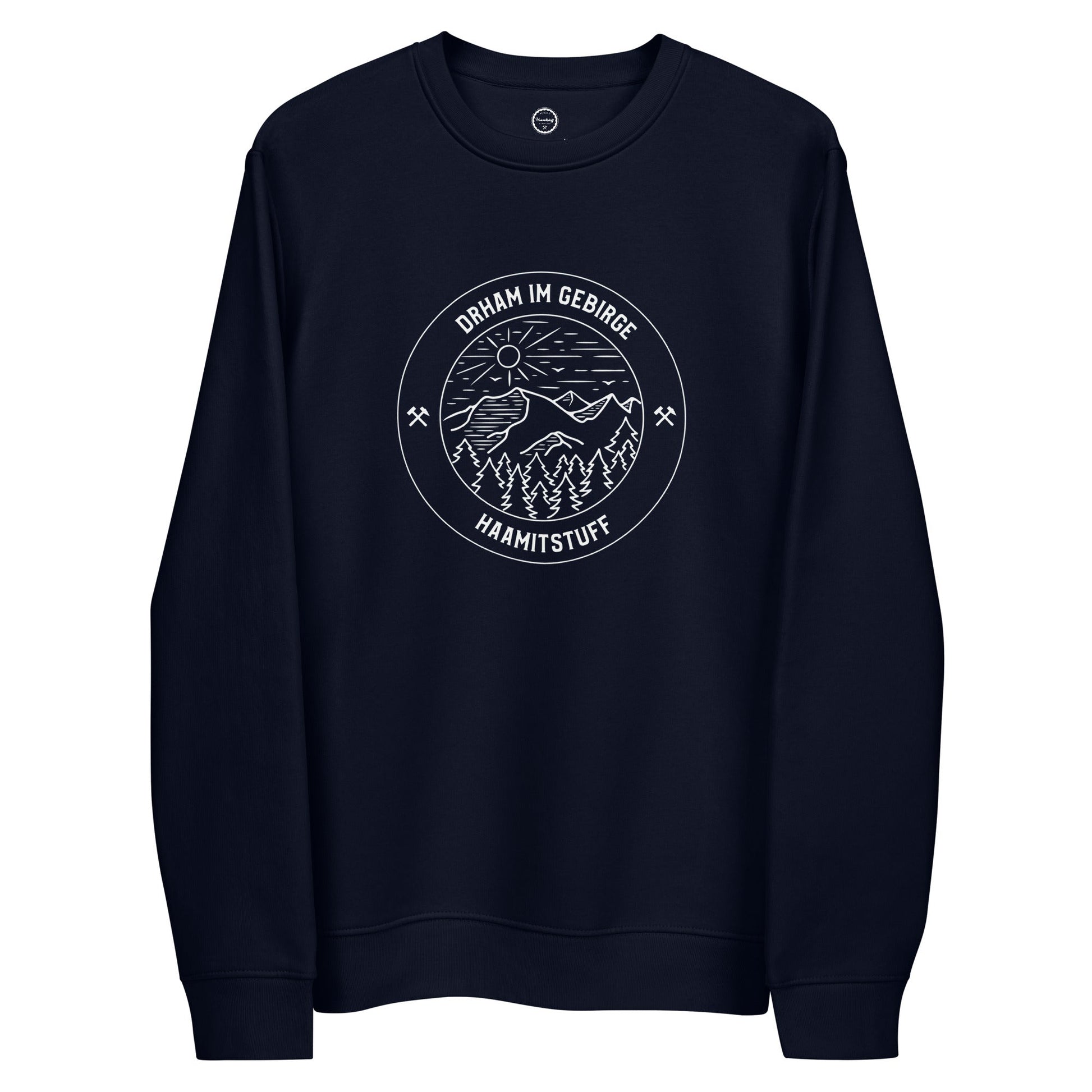 Unisex - Bio-Sweatshirt - Drham im Gebirge - Haamitstuff