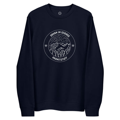 Unisex - Bio-Sweatshirt - Drham im Gebirge - Haamitstuff