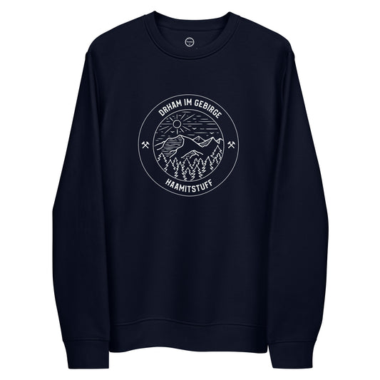 Unisex - Bio-Sweatshirt - Drham im Gebirge - Haamitstuff