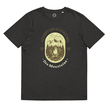 Unisex - T-Shirt - Bio-Baumwolle - Adventure is waiting - Ore Mountains - Haamitstuff