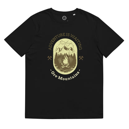 Unisex - T-Shirt - Bio-Baumwolle - Adventure is waiting - Ore Mountains - Haamitstuff